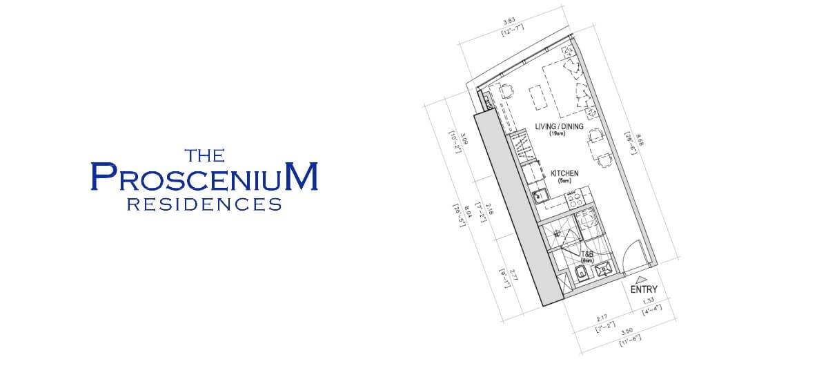 The Proscenium Residences Tower ST 30SQM